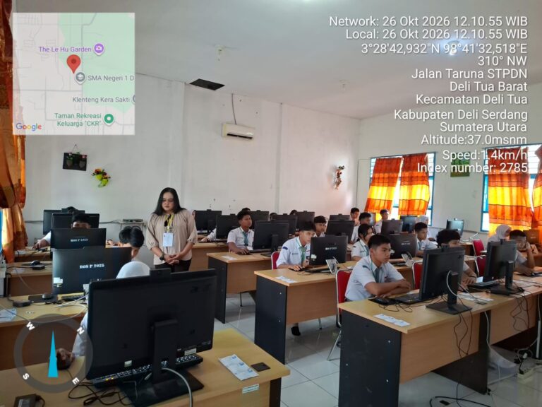 SMAN 1 Delitua Siapkan 404 Unit Komputer Dukung TKA