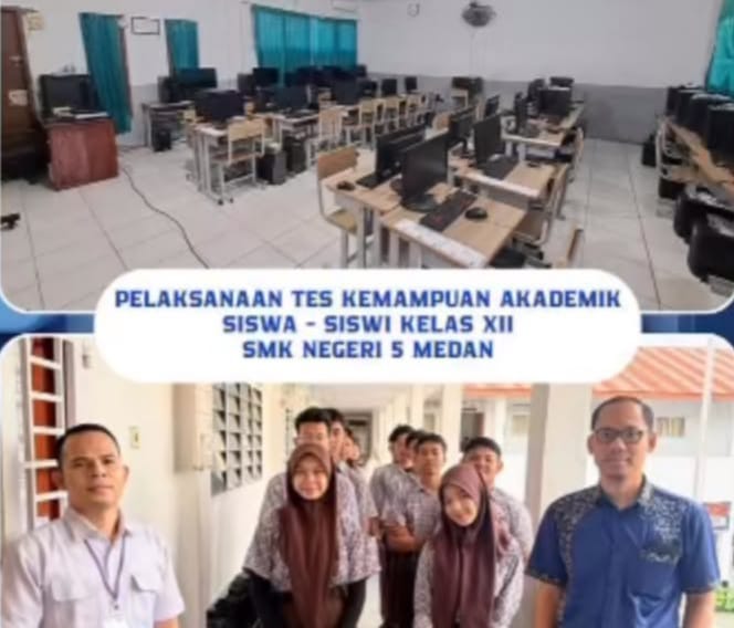 TKA di SMKN 5 Medan Barometer Uji Kemampuan Peserta Didik