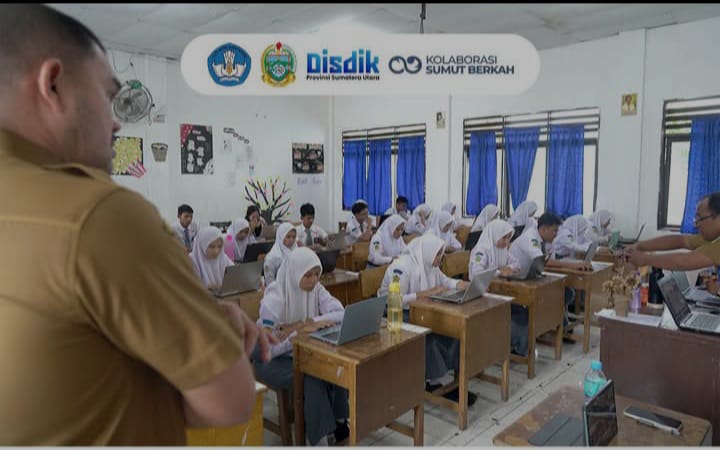 Kepala SMAN 13 Medan Apresiasi Kadisdiksu Motivasi Siswa TKA