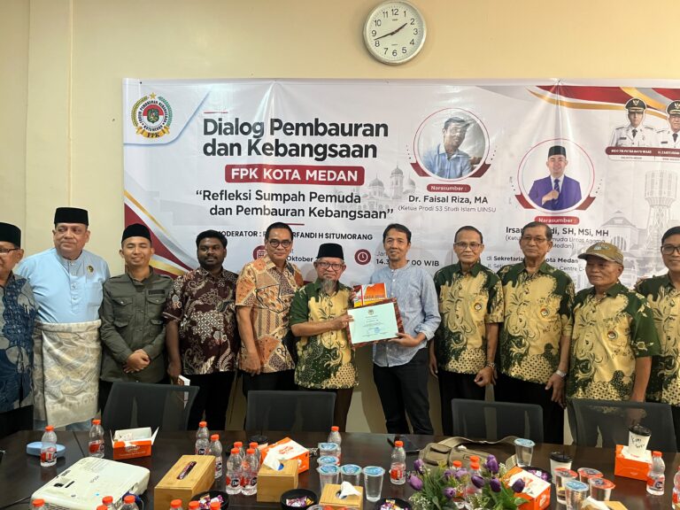 FPK Medan Bedah Makna Sumpah Pemuda, Libatkan Tokoh Muda dalam Dialog Kebangsaan