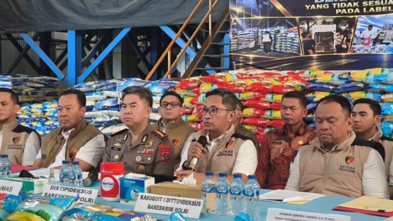 Bareskrim Polri dan Polda Sumut Ungkap Dugaan Kecurangan Beras Fortifikasi, Produksi Capai Rp14,1 Miliar