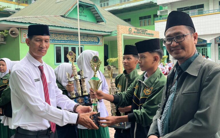 Satu Pasukan, Dua Prestasi! PASKOMSAT Al-Washliyah Medan Bersinar di SANGKALA