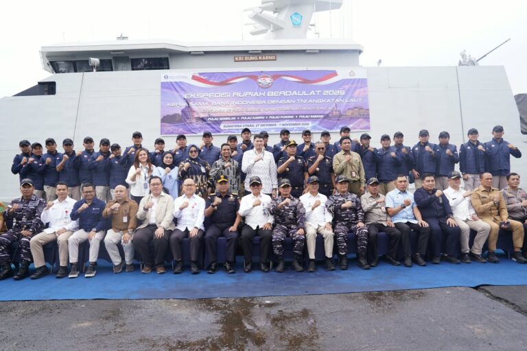 BI dan TNI AL Lepas Ekspedisi Rupiah Berdaulat 2026, Jangkau Pulau 3T Sumut hingga Aceh