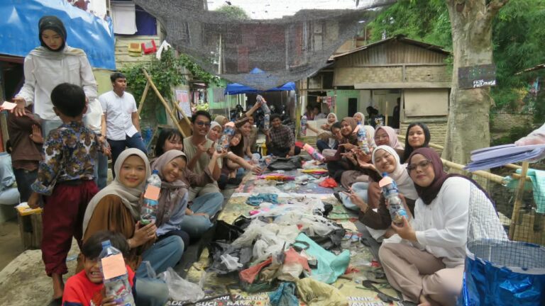 mahasiswa USU daur ulang sampah