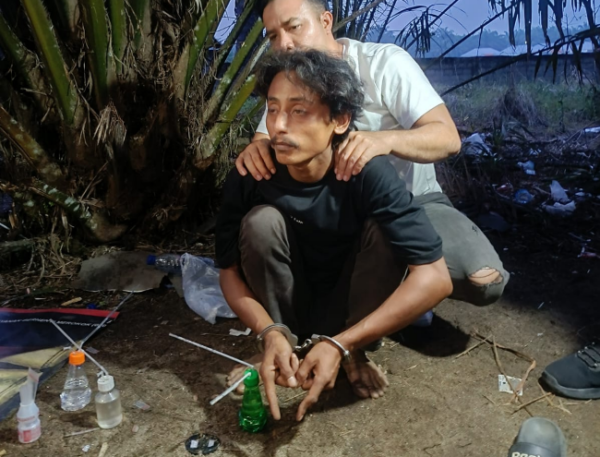 Gerebek Lokasi Lapak Narkoba di Labura